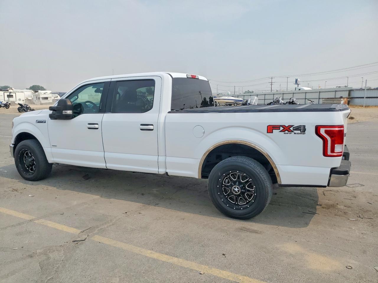 2015 Ford F150 Supercrew White vin: 1FTFW1EG2FFC79302