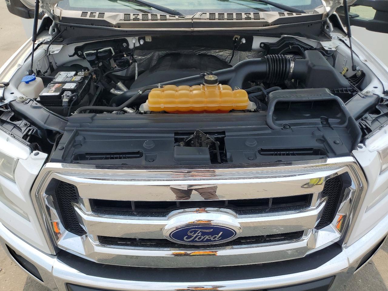 2015 Ford F150 Supercrew White vin: 1FTFW1EG2FFC79302