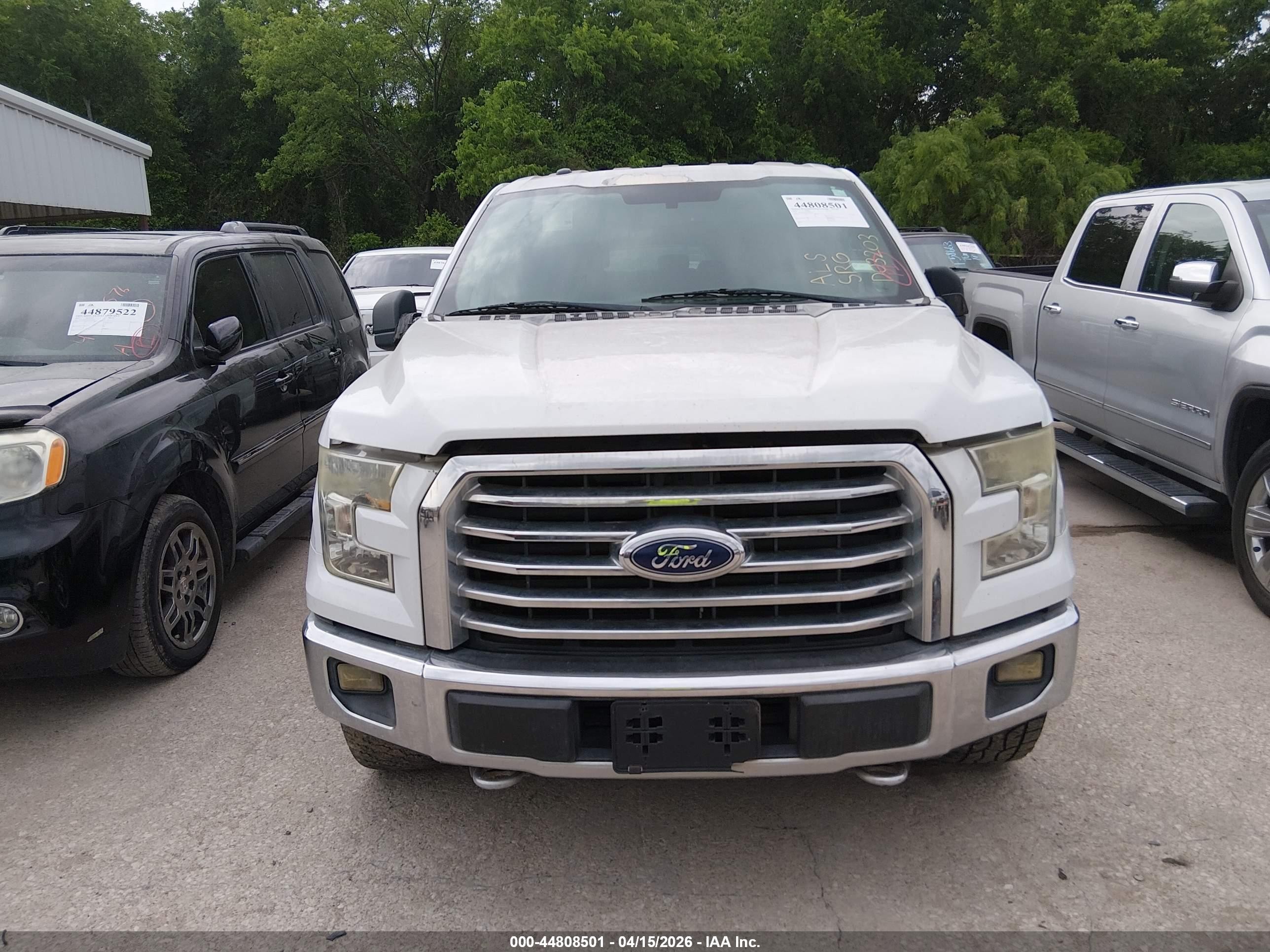 2015 Ford F-150 Xlt White vin: 1FTFW1EG2FKD03203