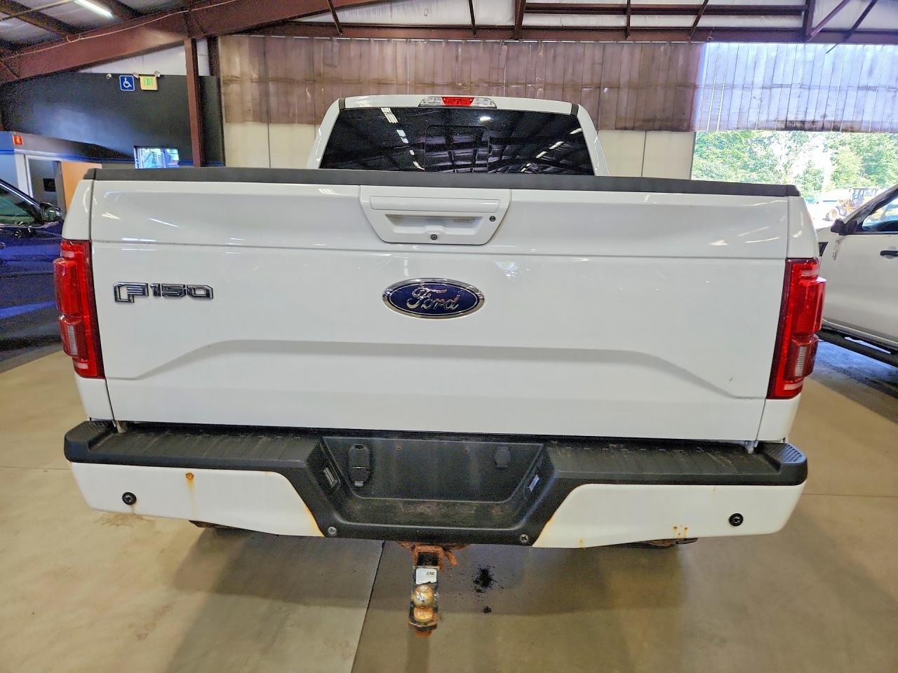 2015 Ford F150 Supercrew White vin: 1FTFW1EG3FFB26668