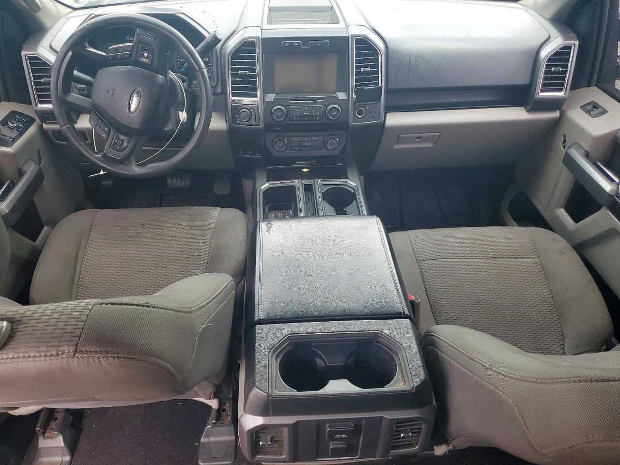2015 Ford F150 Supercrew Зеленый vin: 1FTFW1EG4FKF00650