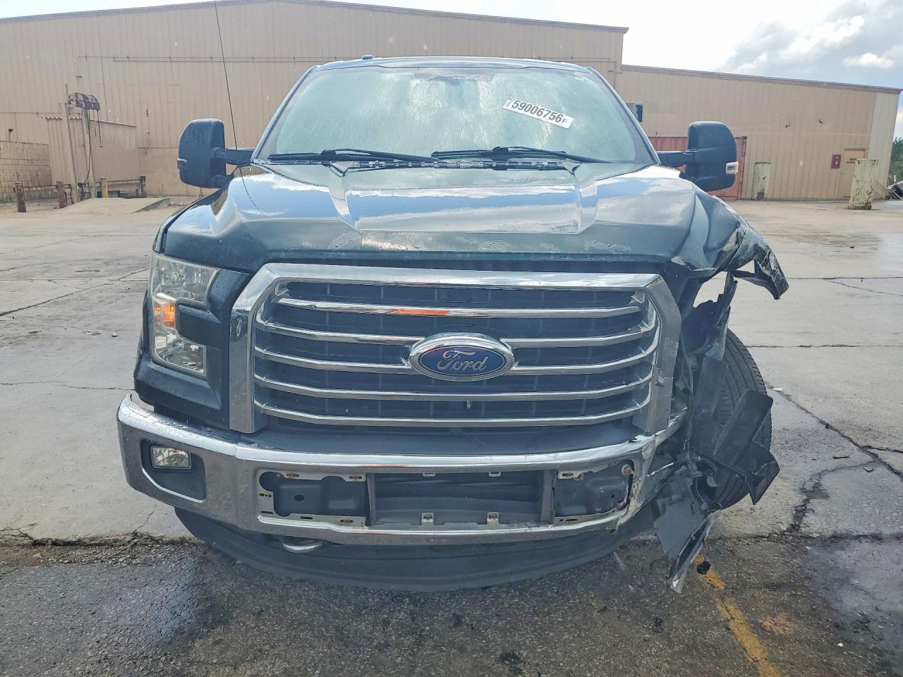 2015 Ford F150 Supercrew Зеленый vin: 1FTFW1EG4FKF00650