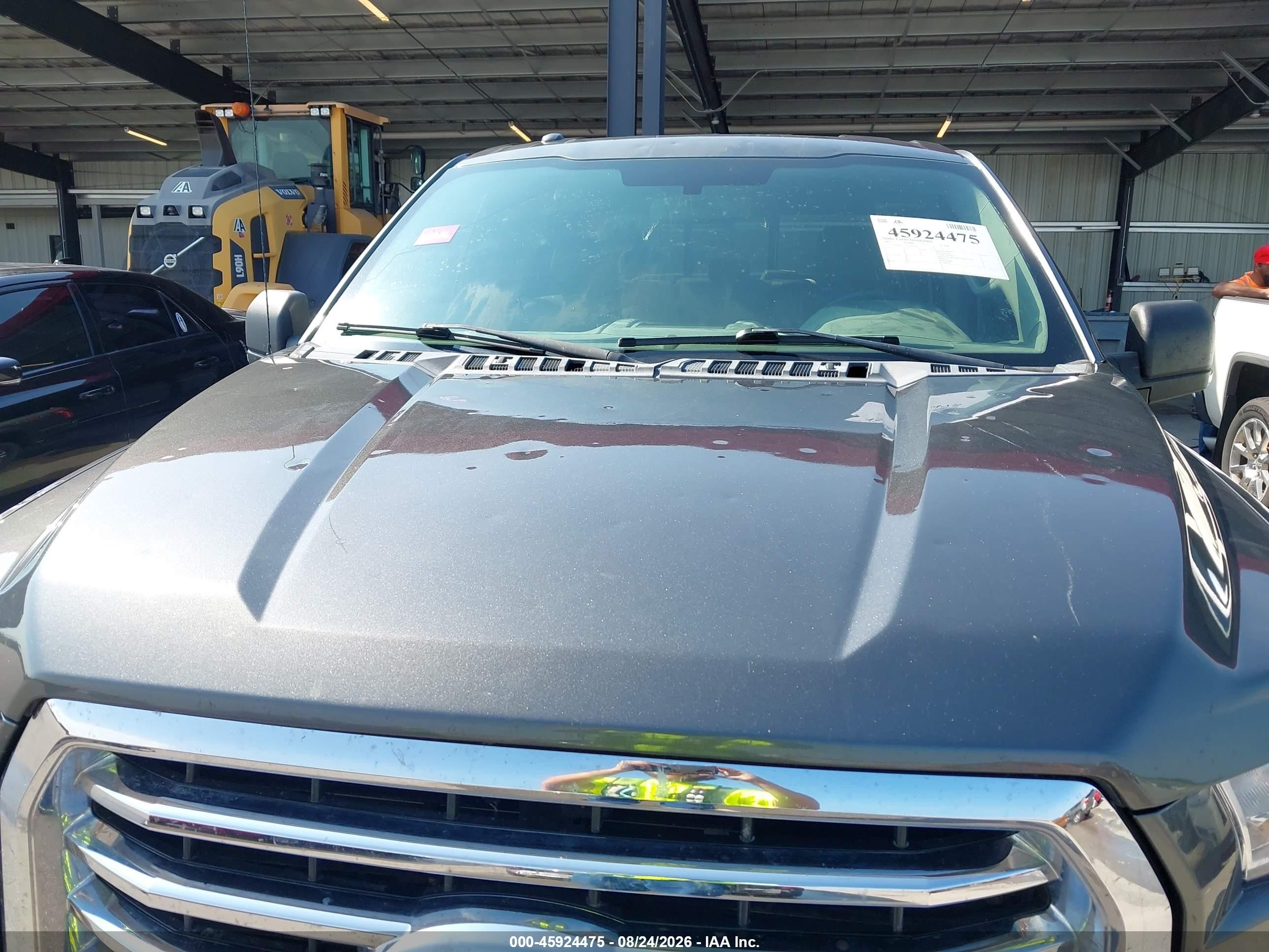 2015 Ford F-150 Xlt Gray vin: 1FTFW1EG5FFA10601