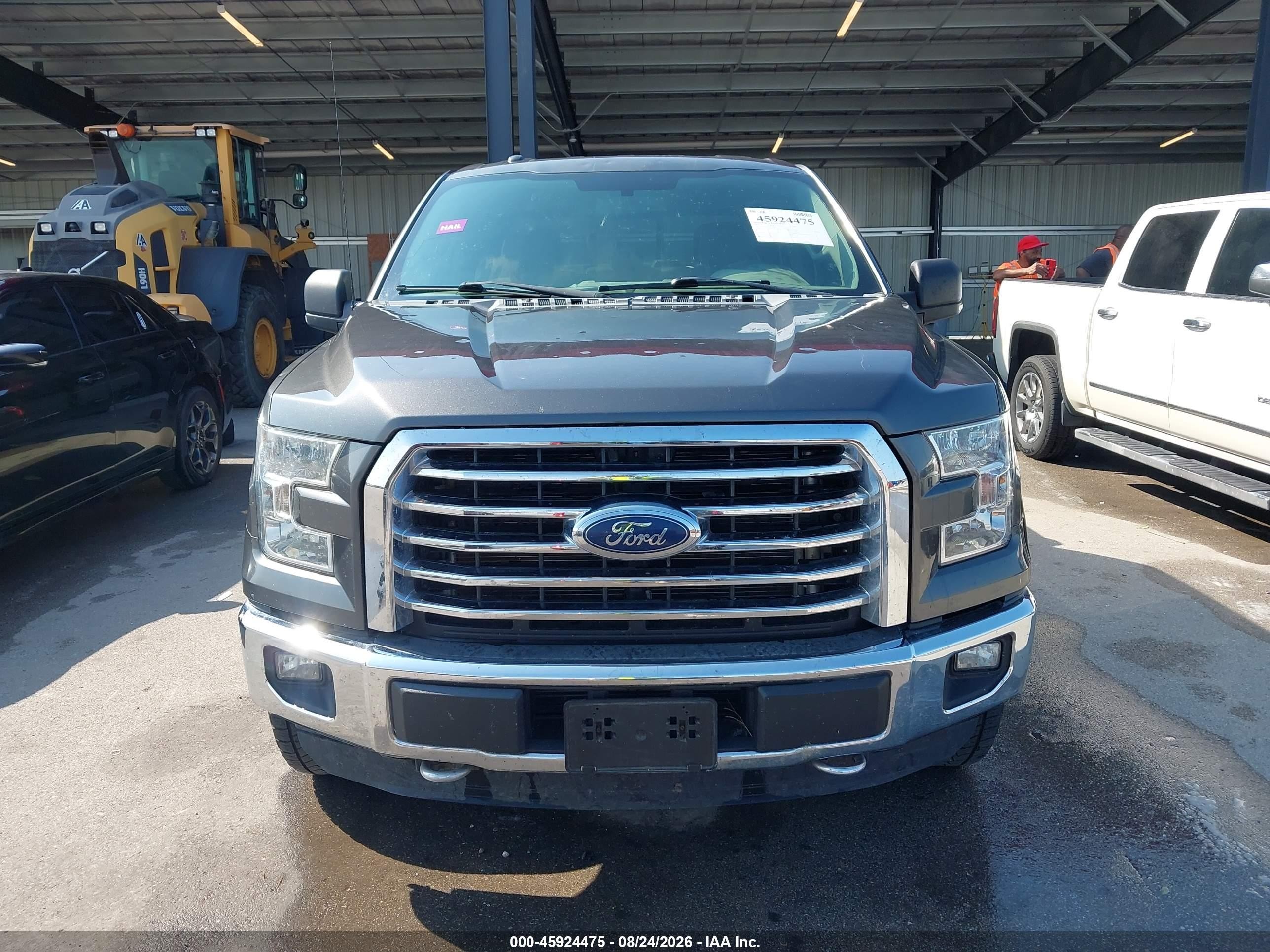 2015 Ford F-150 Xlt Gray vin: 1FTFW1EG5FFA10601