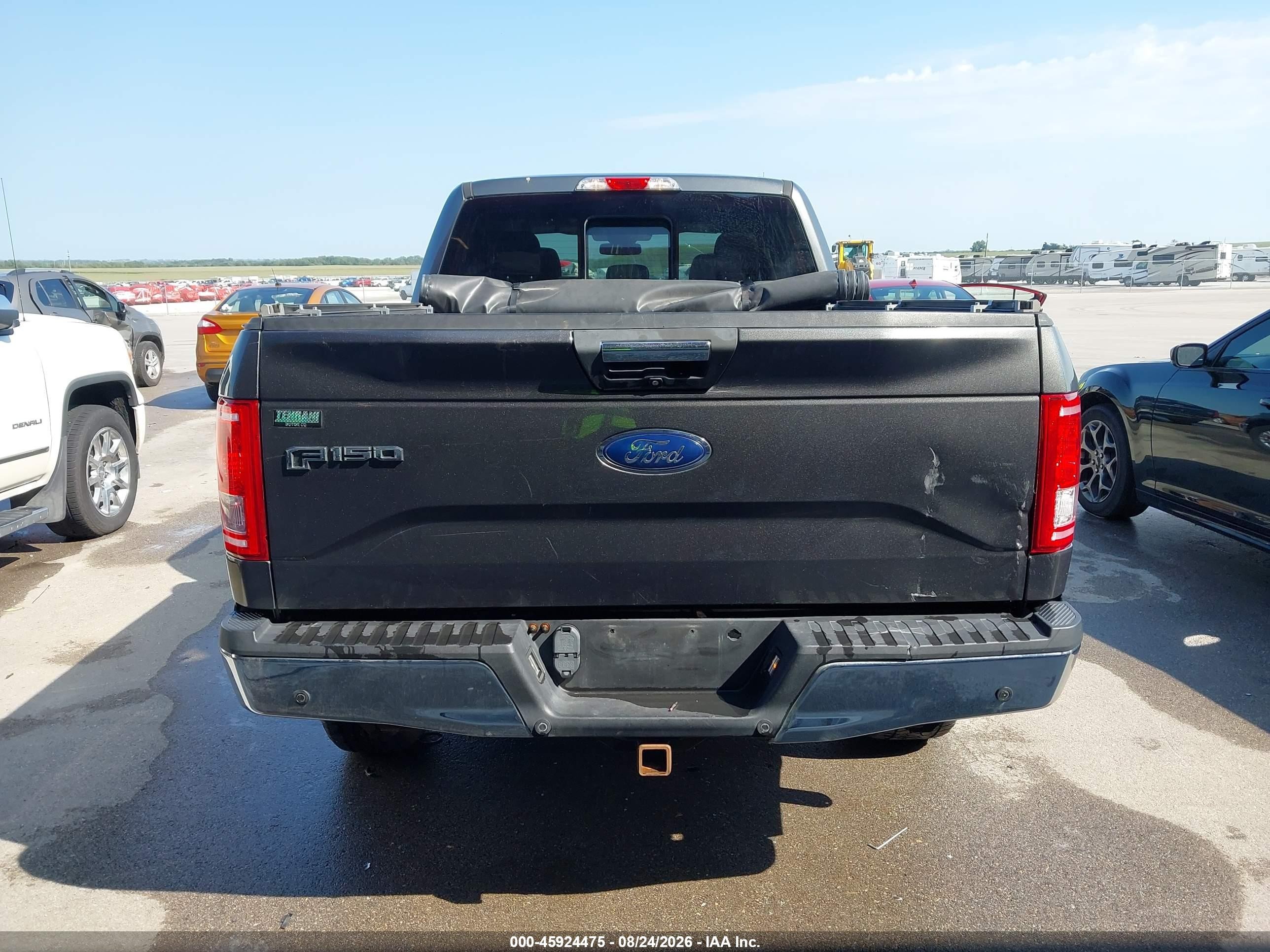 2015 Ford F-150 Xlt Gray vin: 1FTFW1EG5FFA10601