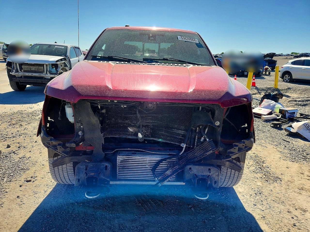 2016 Ford F150 Supercrew Red vin: 1FTFW1EG5GFA99670