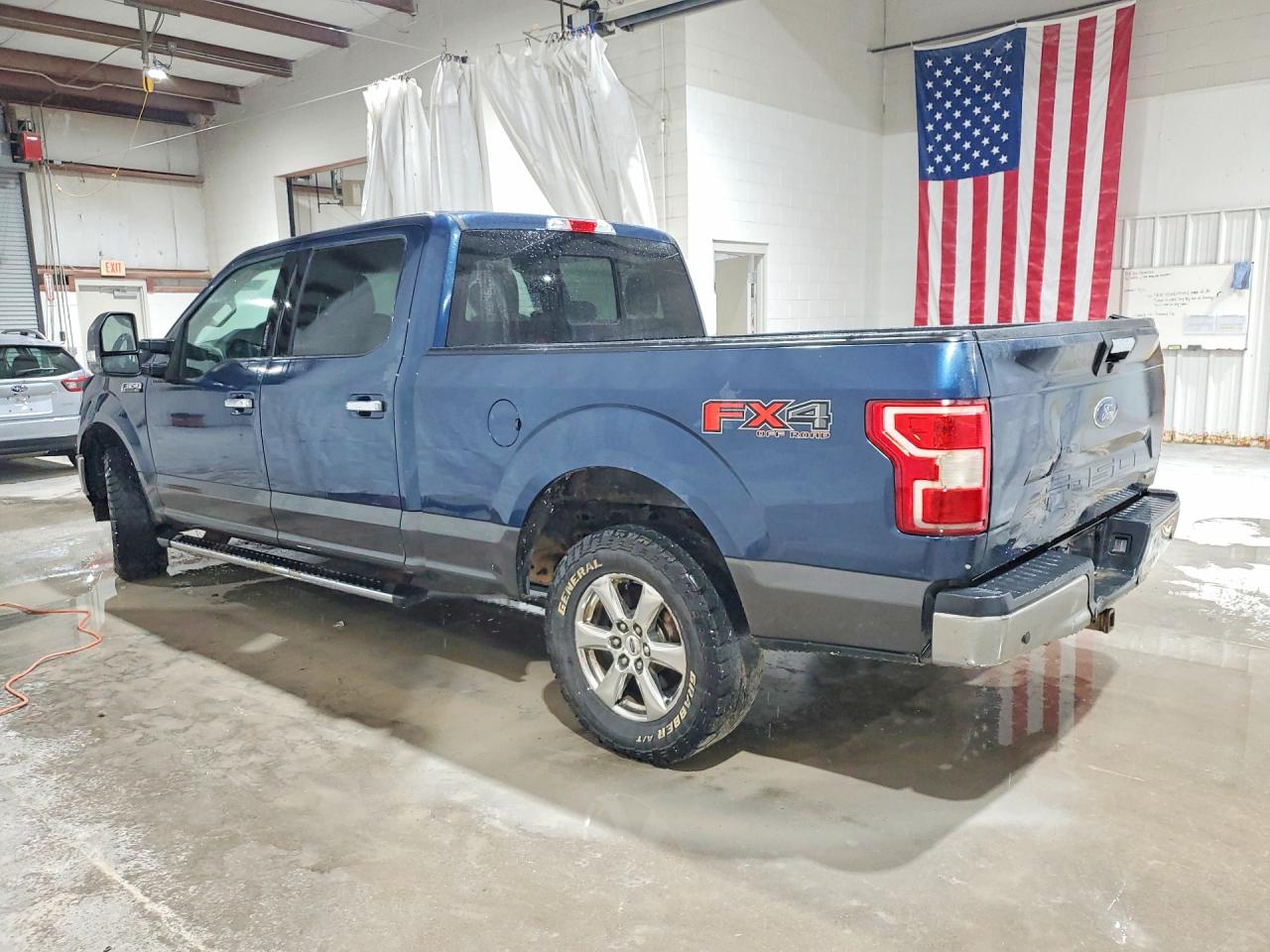2018 Ford F150 Supercrew Blue vin: 1FTFW1EG5JFD58925