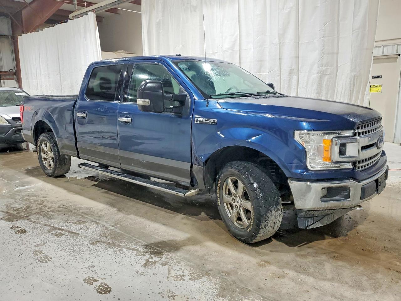 2018 Ford F150 Supercrew Blue vin: 1FTFW1EG5JFD58925