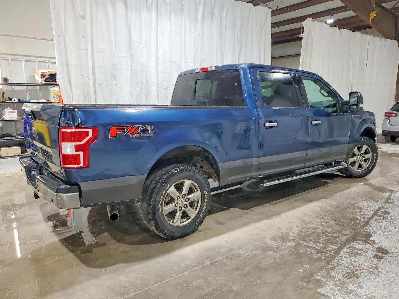 2018 Ford F150 Supercrew Blue vin: 1FTFW1EG5JFD58925