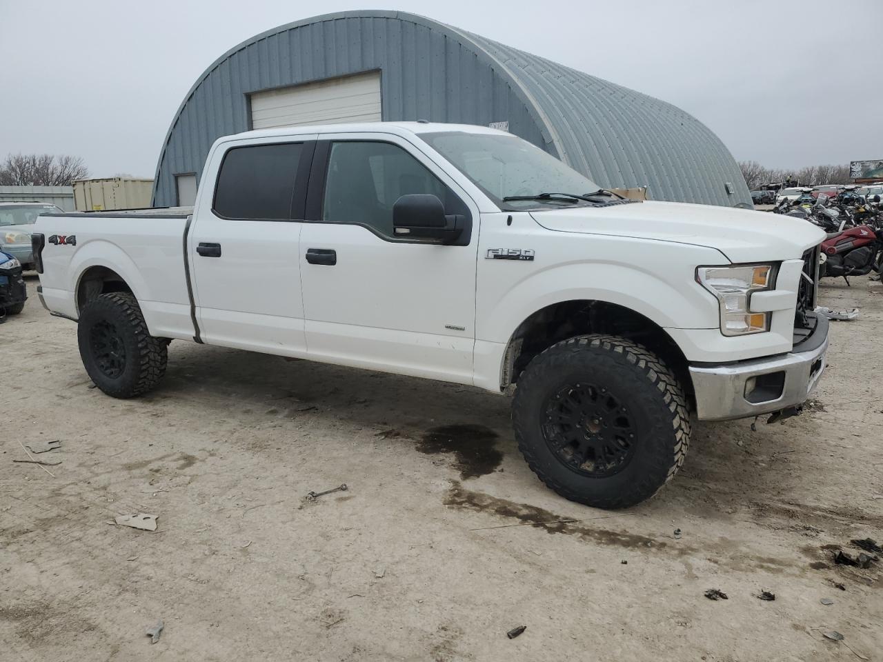2015 Ford F150 Supercrew Белый vin: 1FTFW1EG6FFA29514