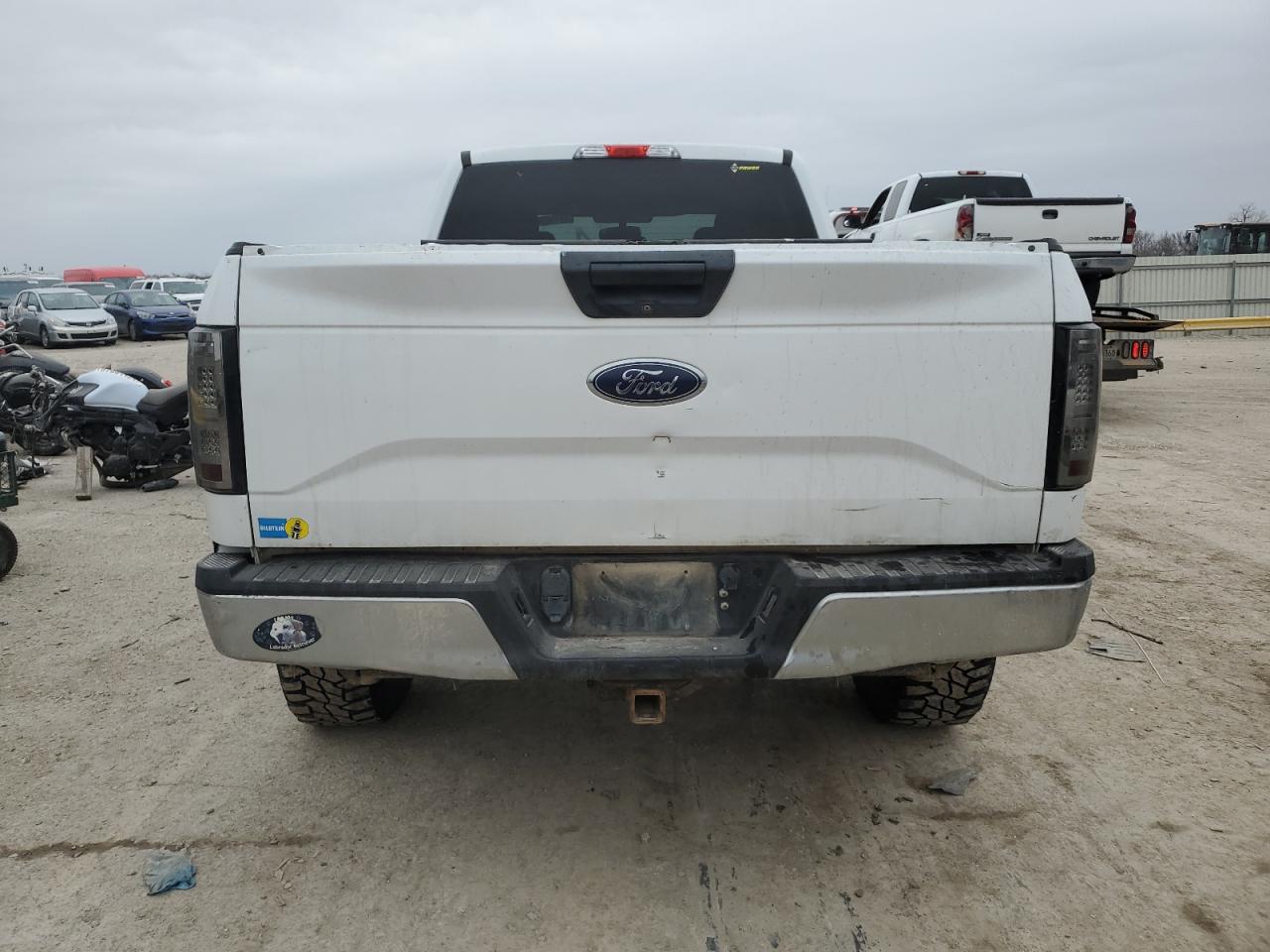 2015 Ford F150 Supercrew Белый vin: 1FTFW1EG6FFA29514