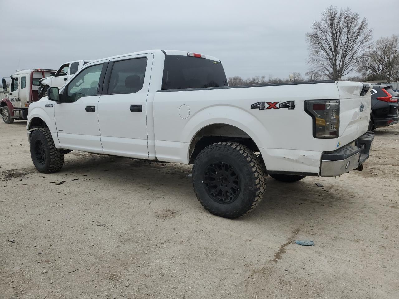 2015 Ford F150 Supercrew Белый vin: 1FTFW1EG6FFA29514