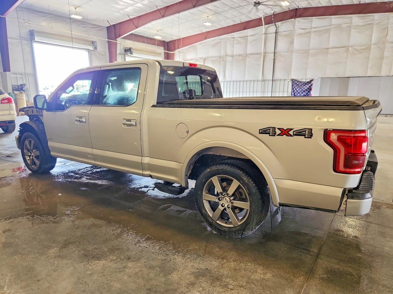 2015 Ford F150 Supercrew Silver vin: 1FTFW1EG6FFA61248