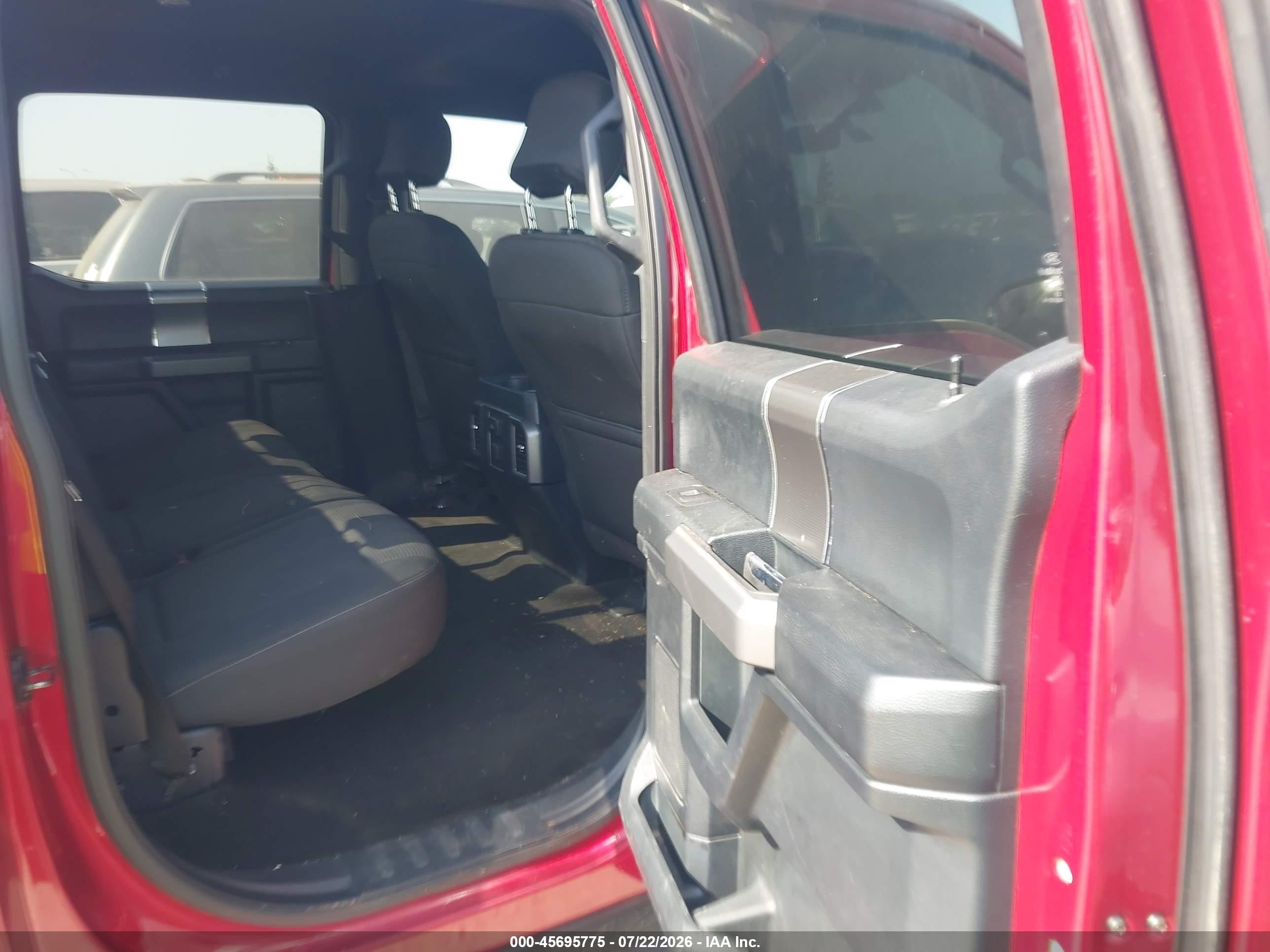 2015 Ford F-150 Xlt Burgundy vin: 1FTFW1EG6FFB54528