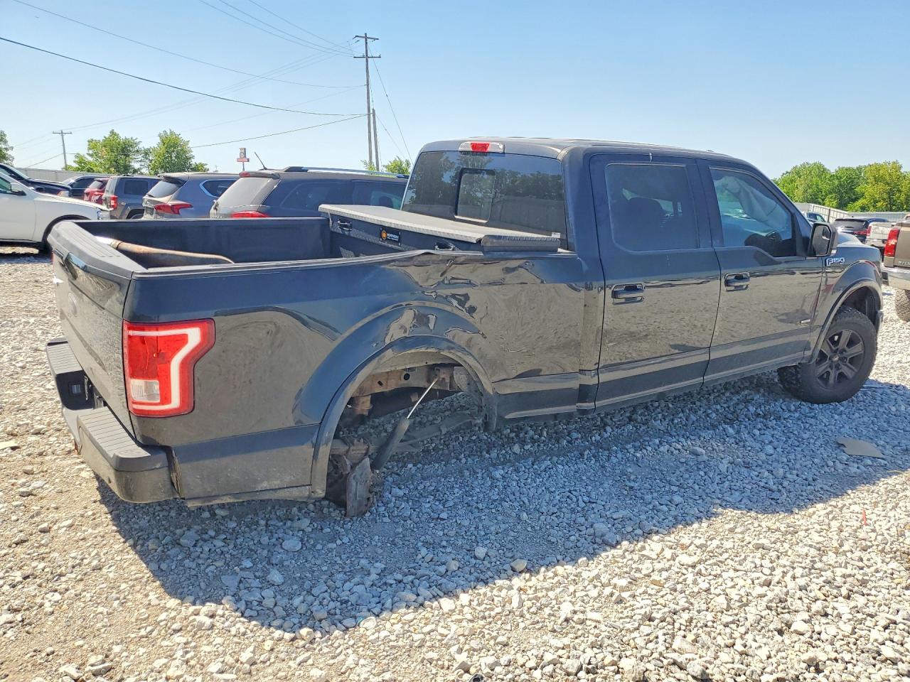 2015 Ford F150 Supercrew Black vin: 1FTFW1EG6FFC51292
