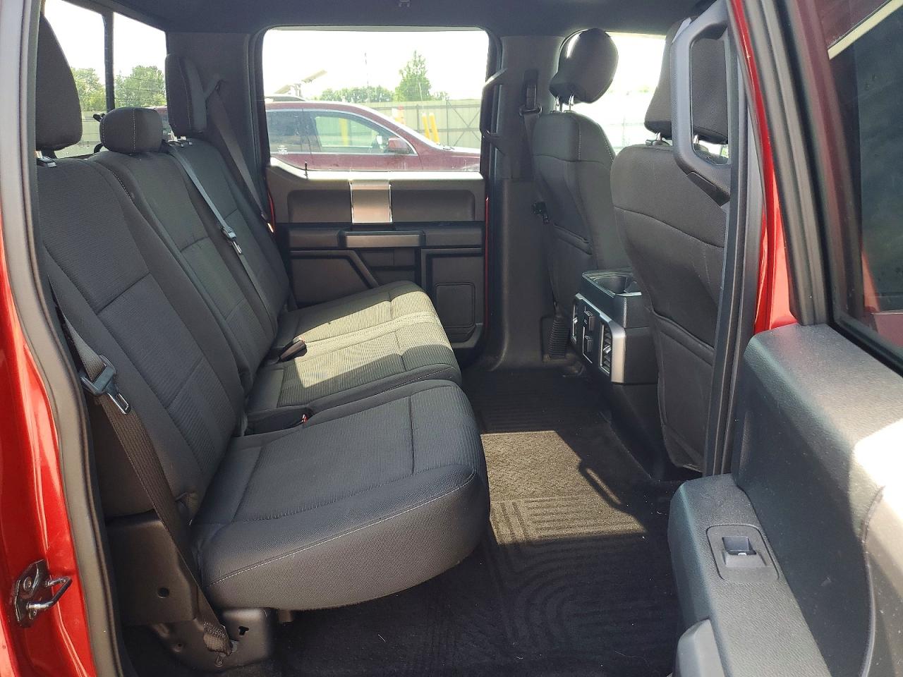 2015 Ford F150 Supercrew Red vin: 1FTFW1EG6FFC96524