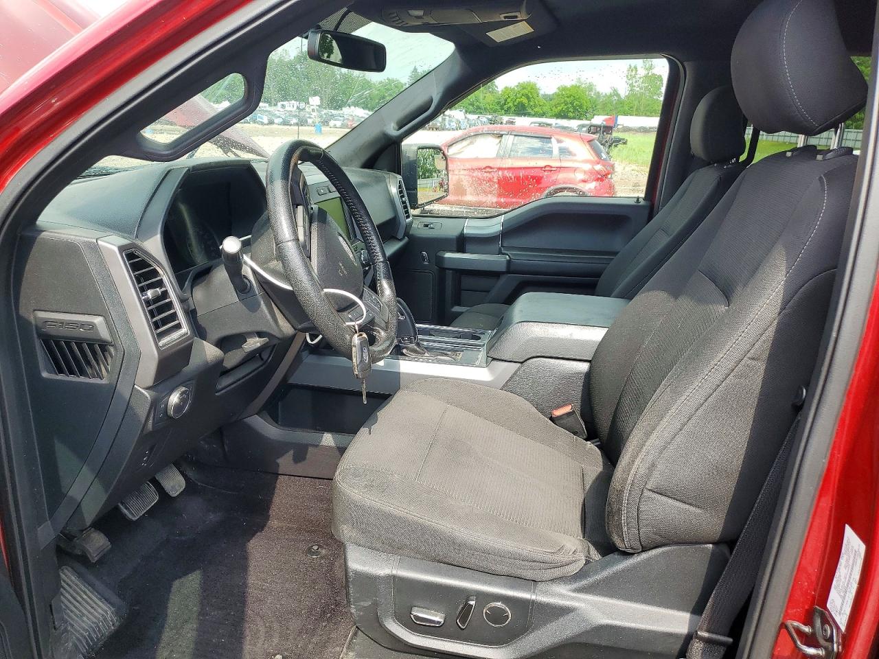2015 Ford F150 Supercrew Red vin: 1FTFW1EG6FFC96524