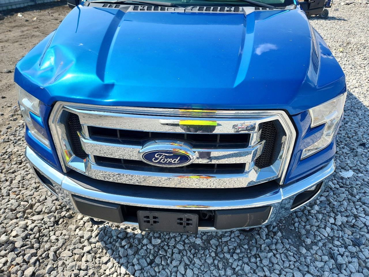 2015 Ford F150 Supercrew Blue vin: 1FTFW1EG6FKD06704