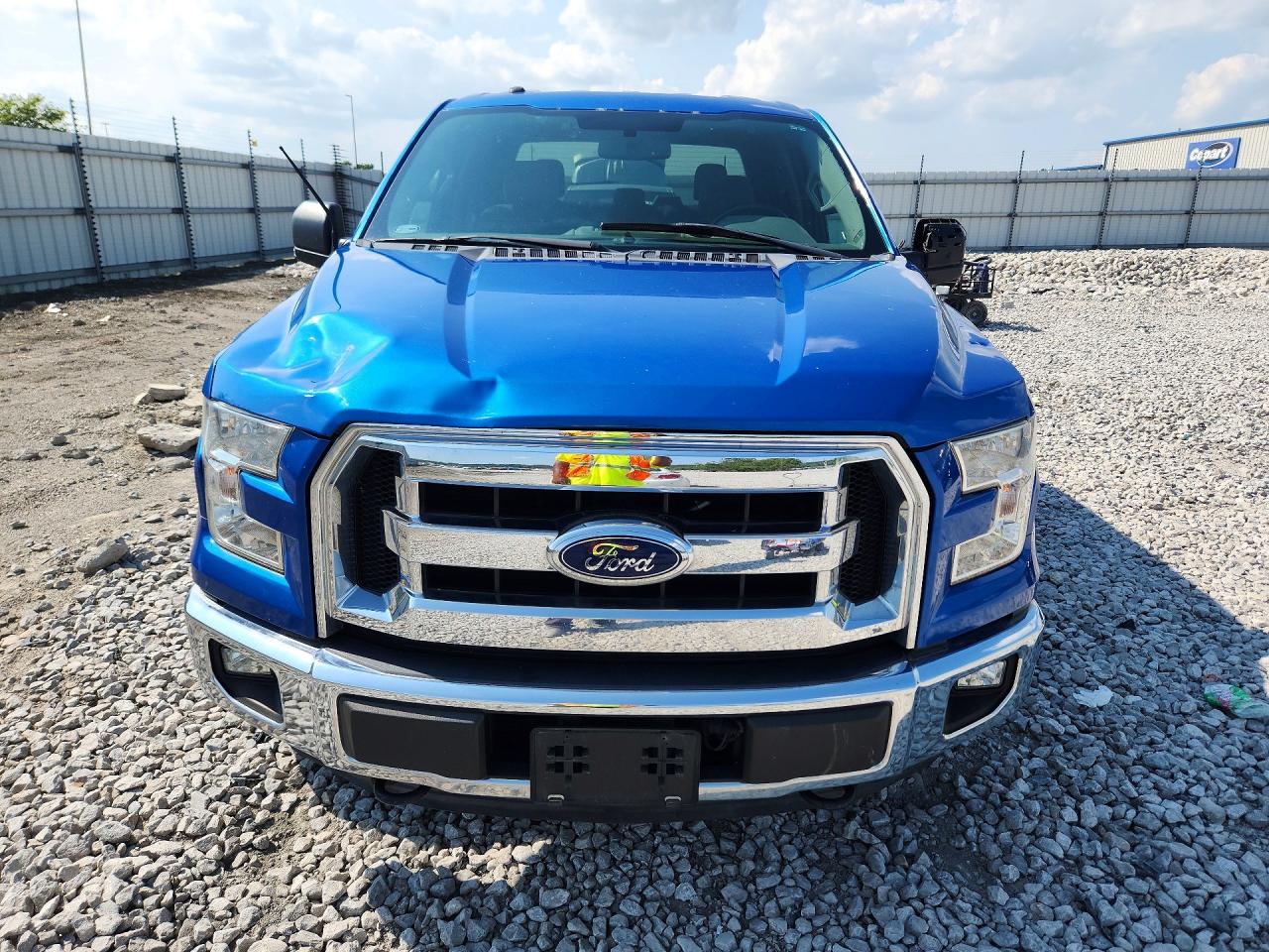 2015 Ford F150 Supercrew Blue vin: 1FTFW1EG6FKD06704