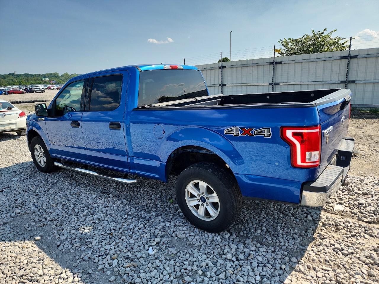 2015 Ford F150 Supercrew Blue vin: 1FTFW1EG6FKD06704