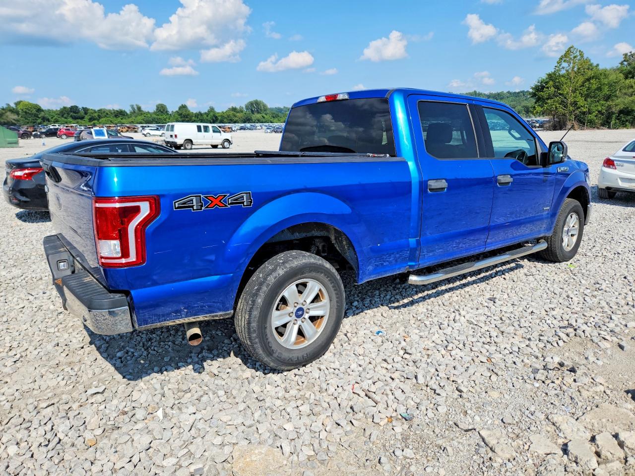2015 Ford F150 Supercrew Blue vin: 1FTFW1EG6FKD06704
