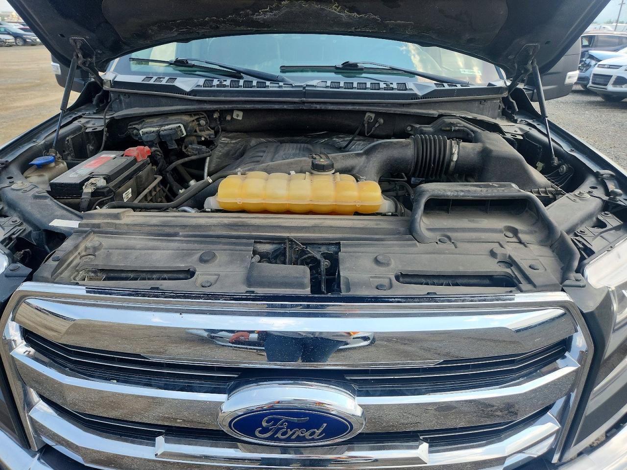 2015 Ford F150 Supercrew Gray vin: 1FTFW1EG6FKF07373