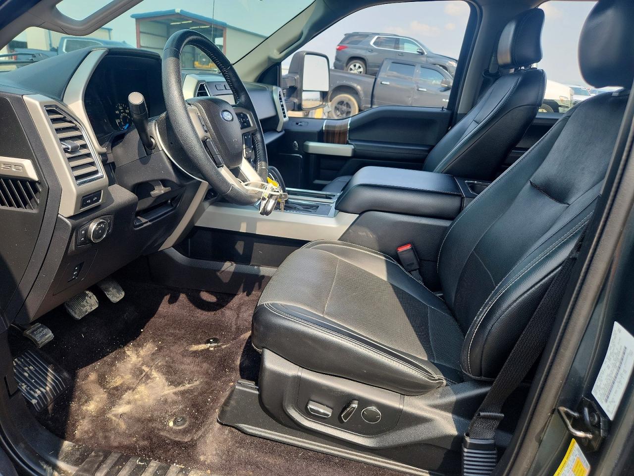 2015 Ford F150 Supercrew Gray vin: 1FTFW1EG6FKF07373