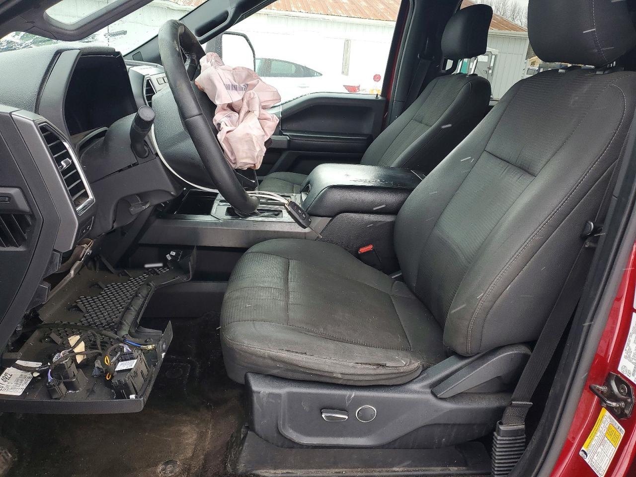 2016 Ford F150 Supercrew Красный vin: 1FTFW1EG6GFD57159