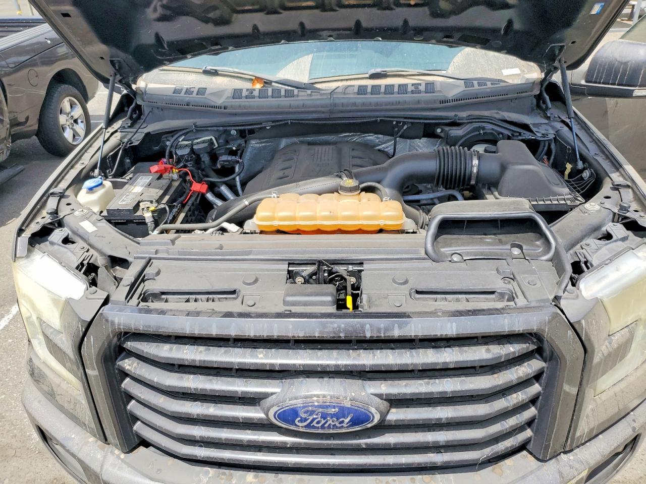 2015 Ford F150 Supercrew Gray vin: 1FTFW1EG7FFA88684