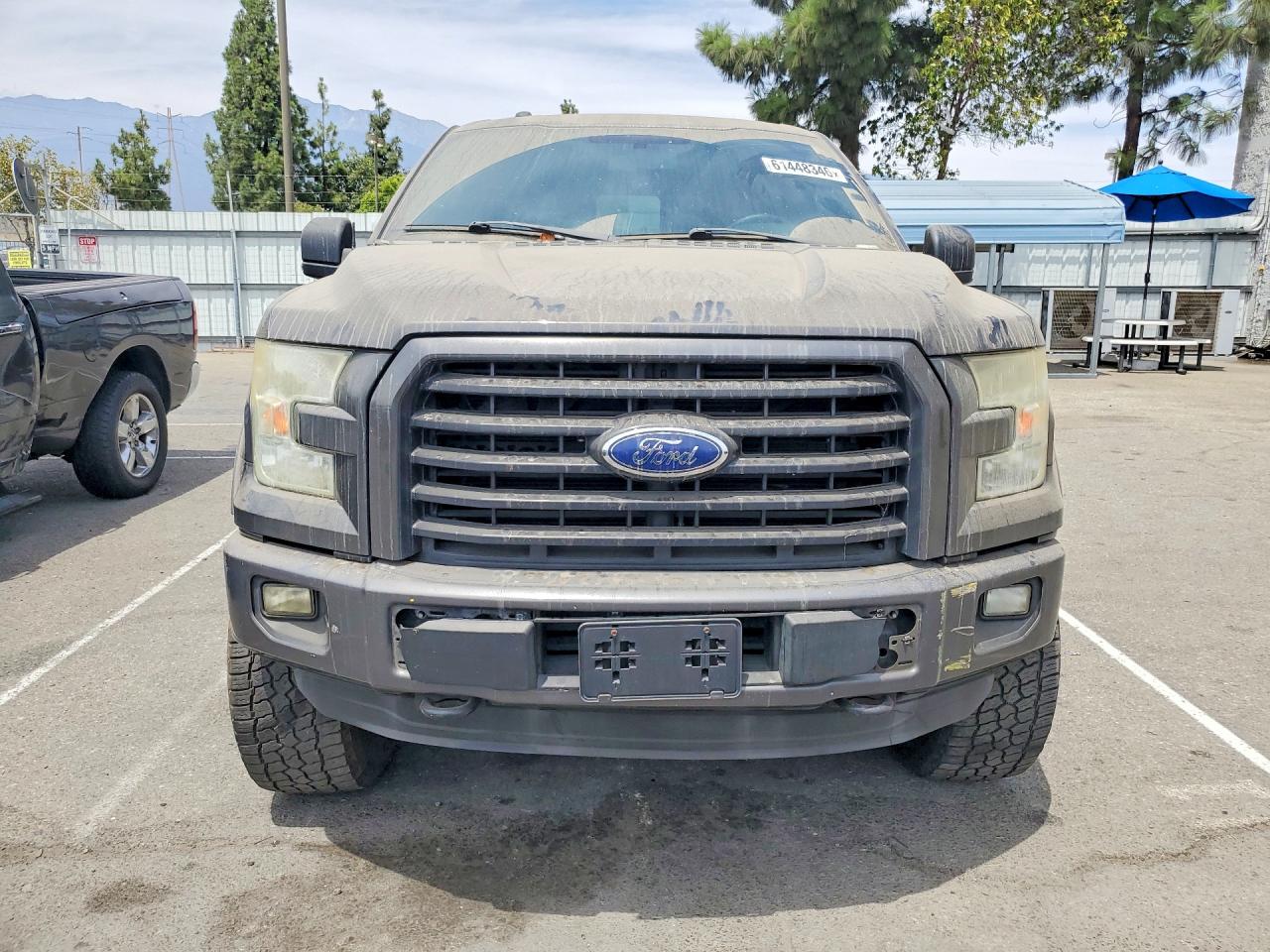 2015 Ford F150 Supercrew Gray vin: 1FTFW1EG7FFA88684