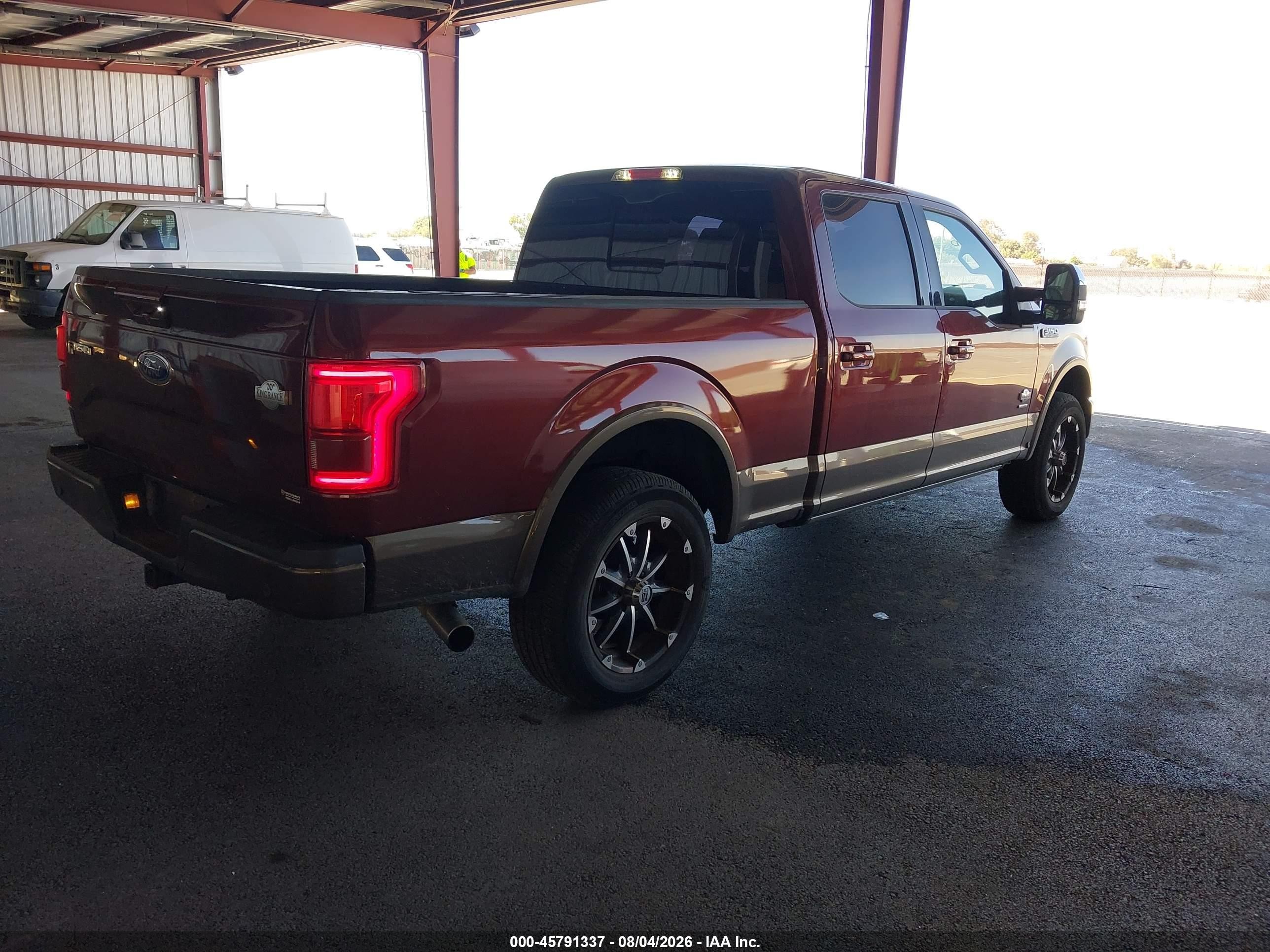 2015 Ford F-150 King Ranch Brown vin: 1FTFW1EG7FFB40962