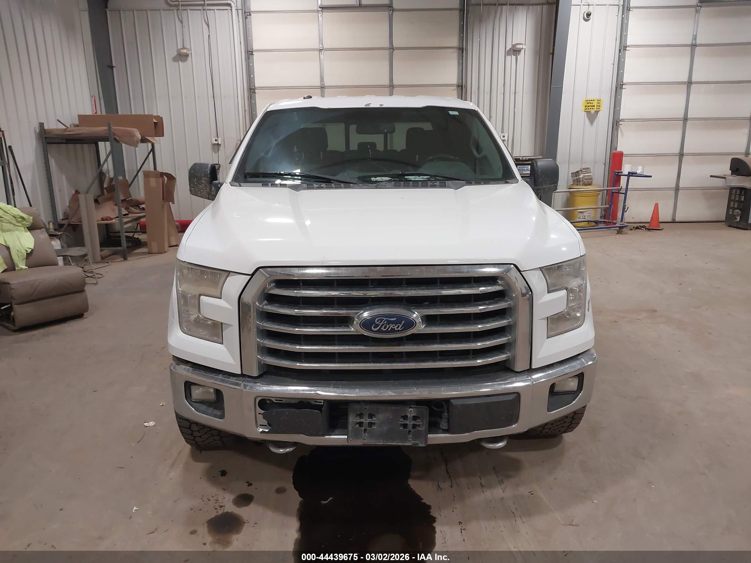 2015 Ford F-150 Xlt White vin: 1FTFW1EG7FKD21101