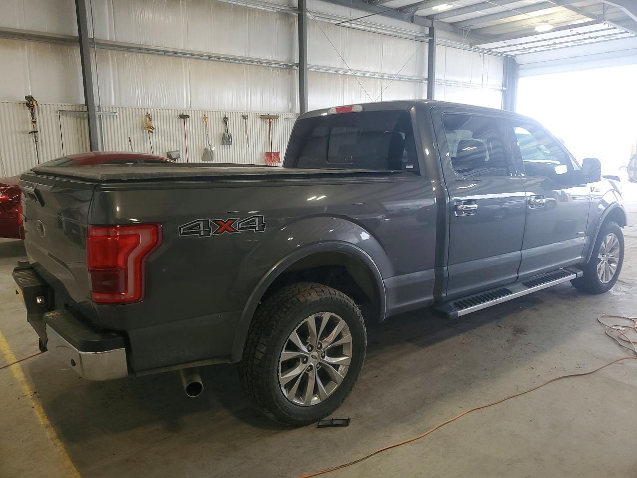 2015 Ford F150 Supercrew Charcoal vin: 1FTFW1EG7FKE86615