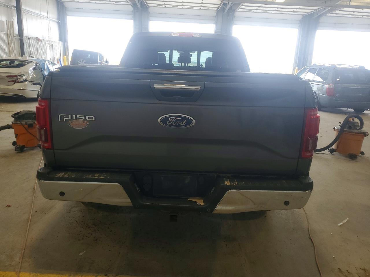 2015 Ford F150 Supercrew Charcoal vin: 1FTFW1EG7FKE86615