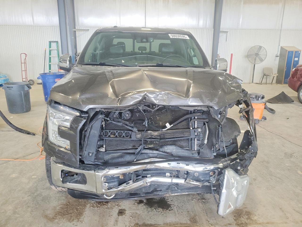 2015 Ford F150 Supercrew Charcoal vin: 1FTFW1EG7FKE86615
