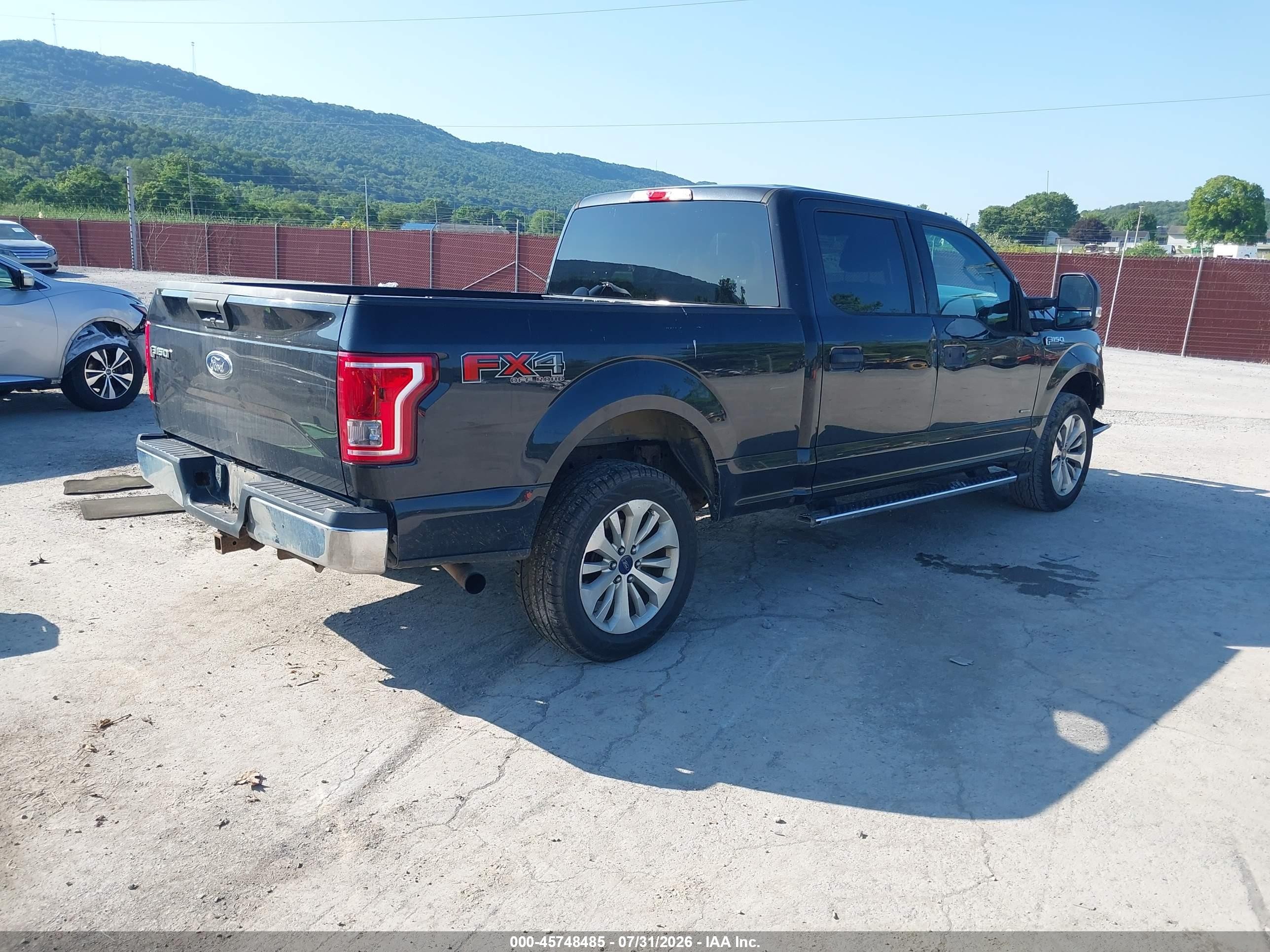 2015 Ford F-150 Xlt Black vin: 1FTFW1EG7FKF21041