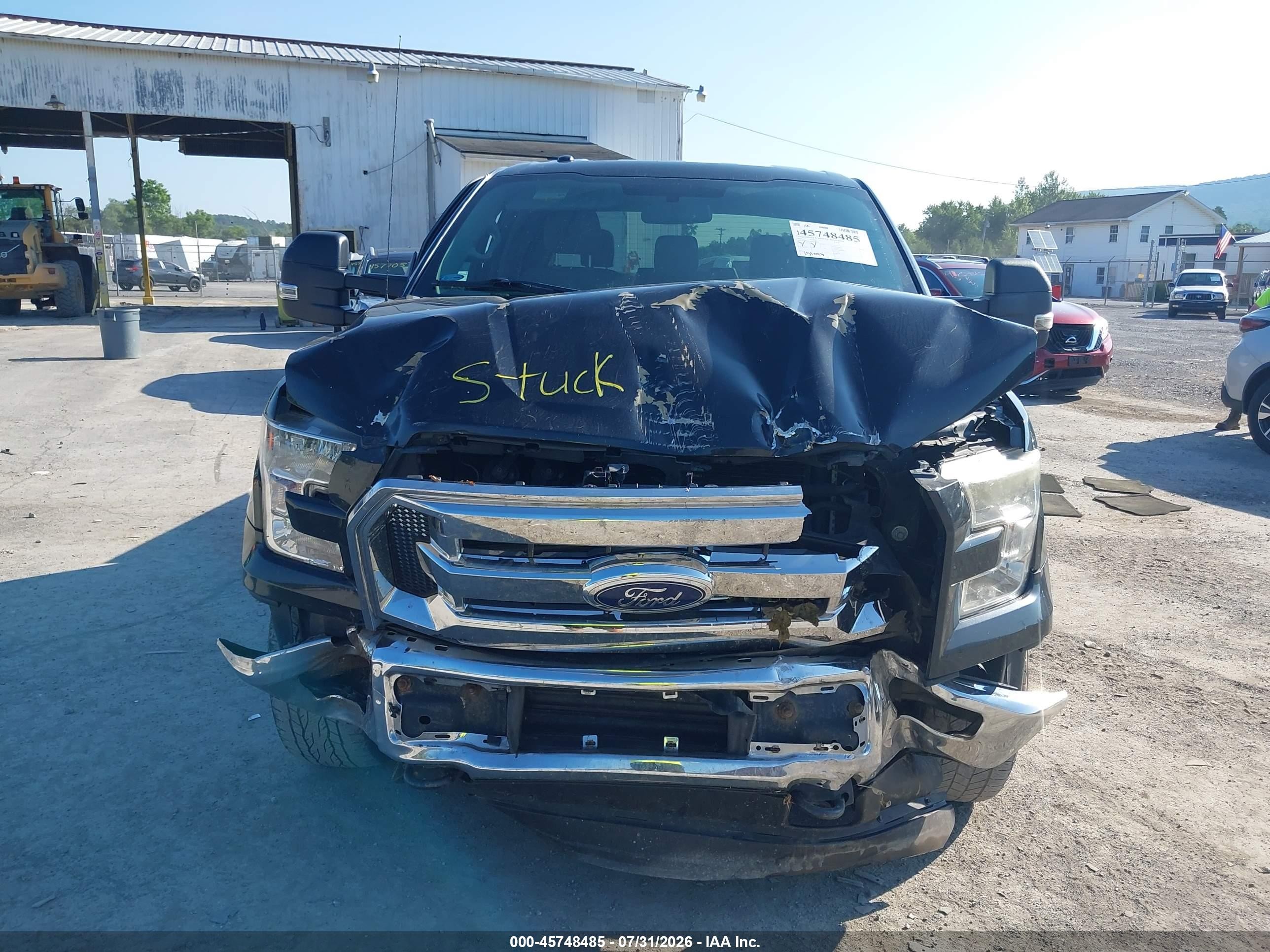 2015 Ford F-150 Xlt Black vin: 1FTFW1EG7FKF21041
