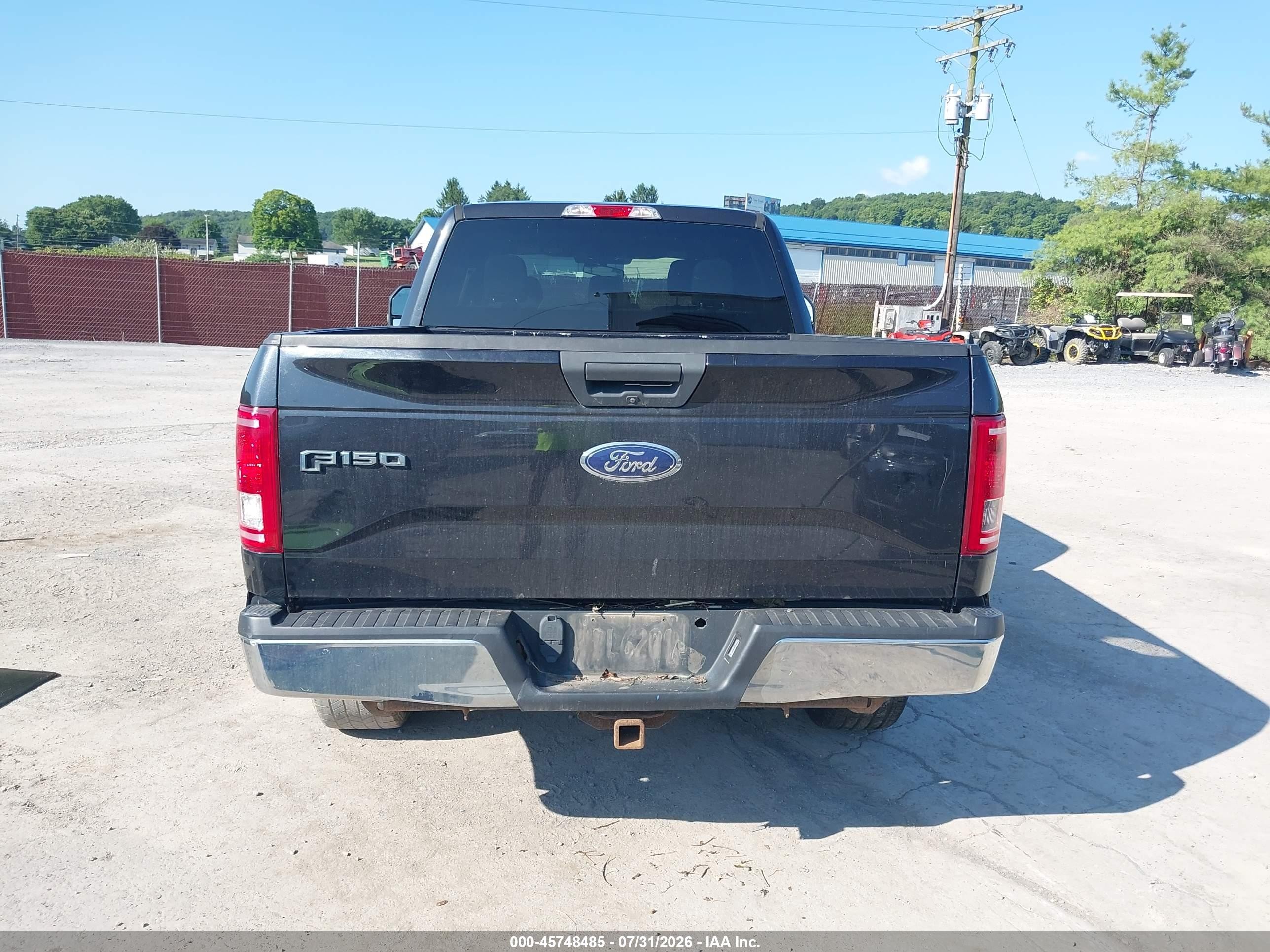 2015 Ford F-150 Xlt Black vin: 1FTFW1EG7FKF21041