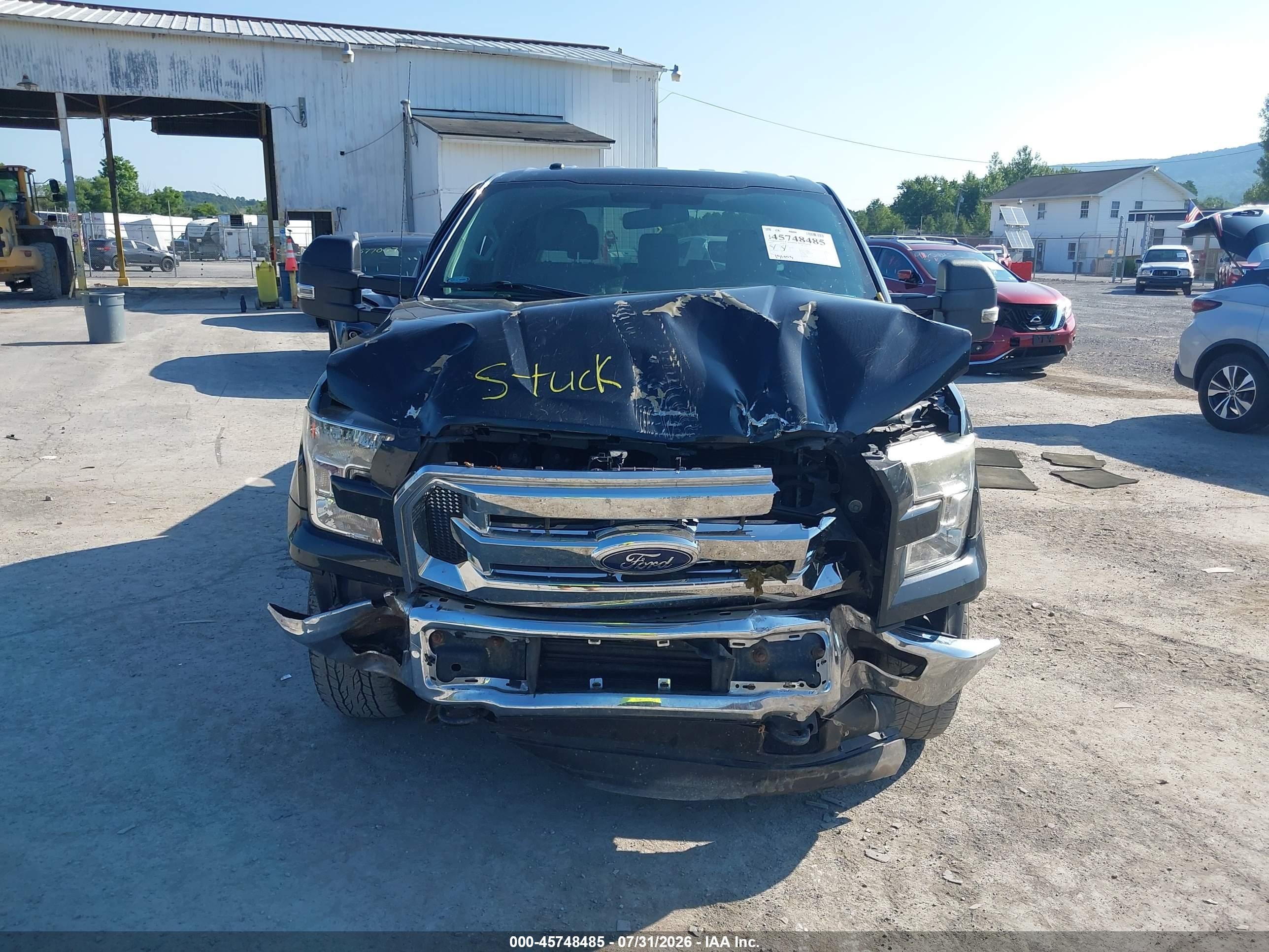 2015 Ford F-150 Xlt Black vin: 1FTFW1EG7FKF21041