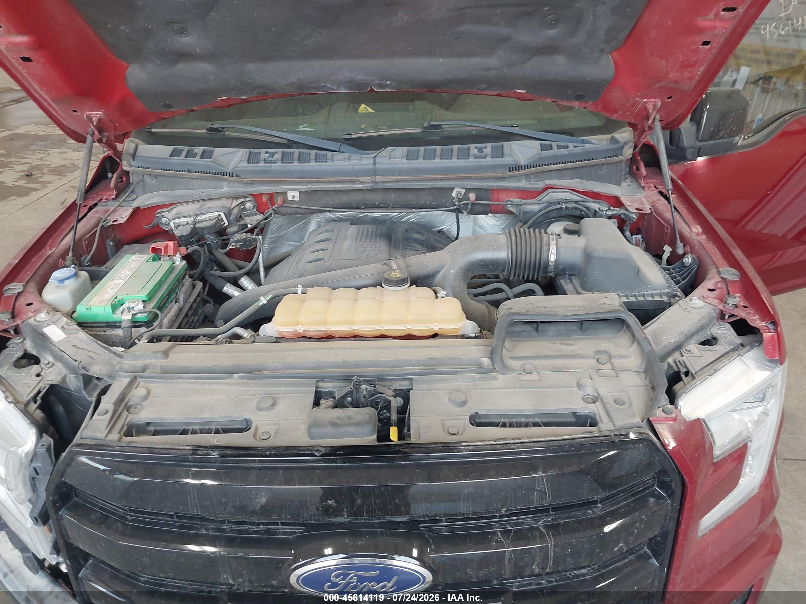 2015 Ford F-150 Platinum Red vin: 1FTFW1EG8FFA34195