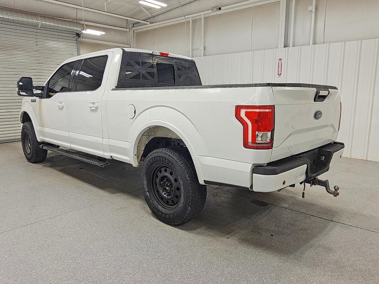 2015 Ford F150 Supercrew White vin: 1FTFW1EG8FKE76501