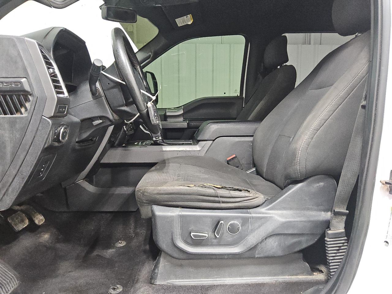 2015 Ford F150 Supercrew White vin: 1FTFW1EG8FKE76501 Damage: Ignition, Broken, Replacement Required