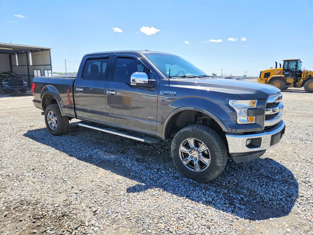 2015 Ford F150 Supercrew Gray vin: 1FTFW1EG9FFA32455