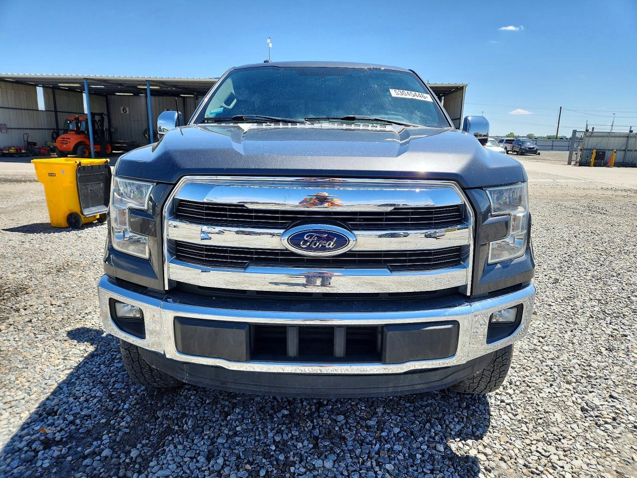 2015 Ford F150 Supercrew Gray vin: 1FTFW1EG9FFA32455