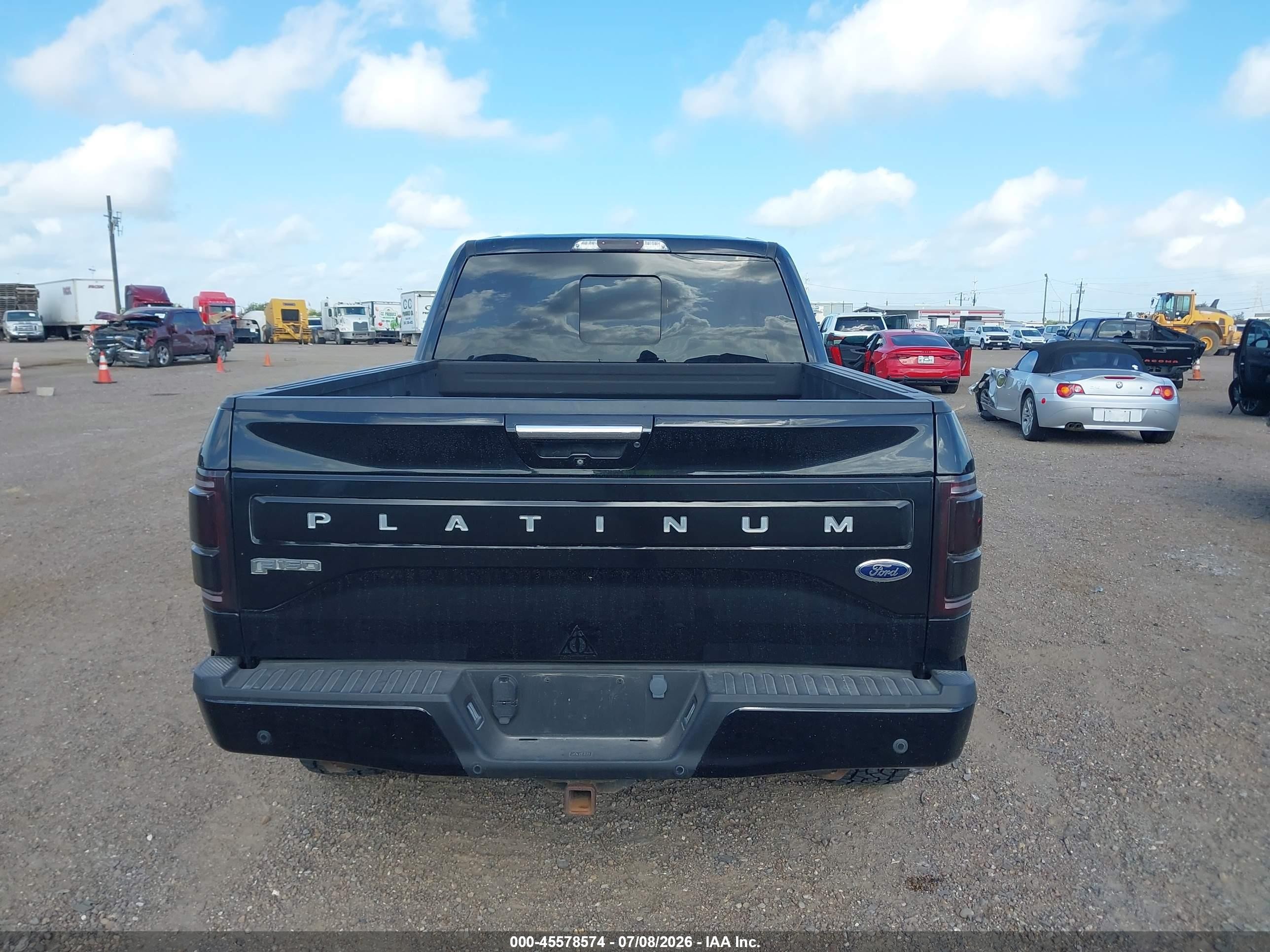 2015 Ford F-150 King Ranch/lariat/platinum/xl/xlt Black vin: 1FTFW1EG9FFA87164