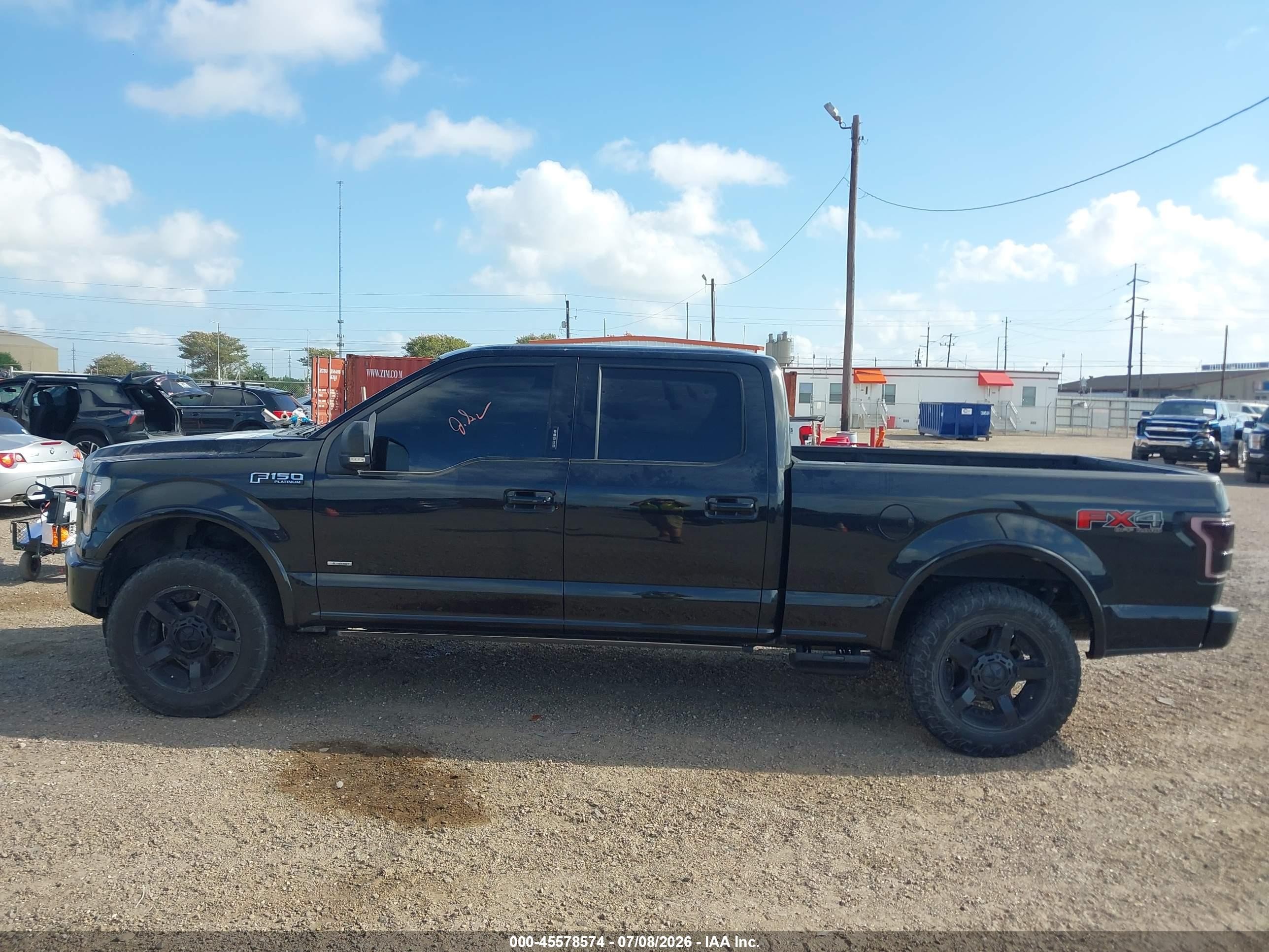 2015 Ford F-150 King Ranch/lariat/platinum/xl/xlt Black vin: 1FTFW1EG9FFA87164
