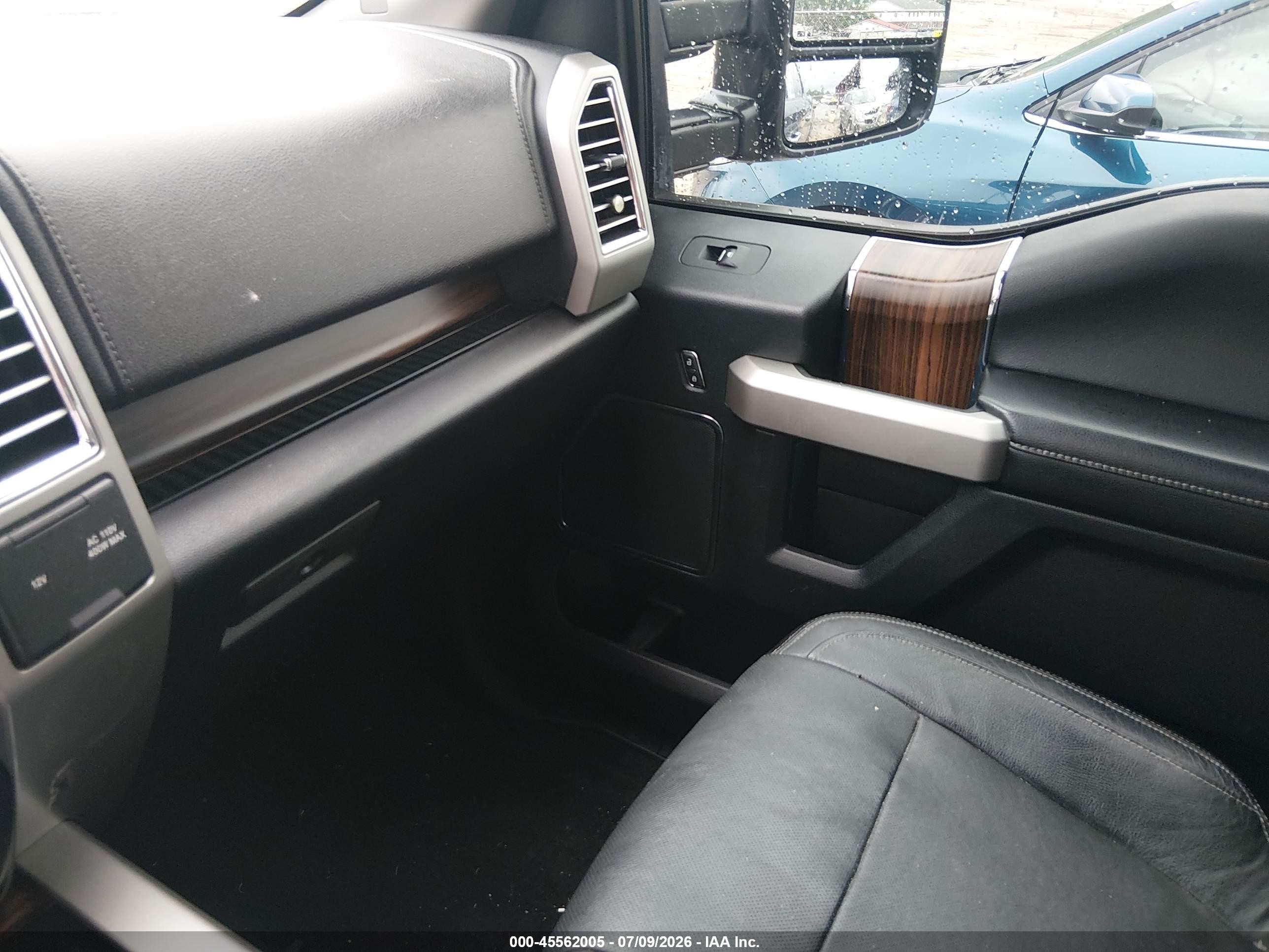 2015 Ford F-150 King Ranch/lariat/platinum/xl/xlt Blue vin: 1FTFW1EG9FFB39652