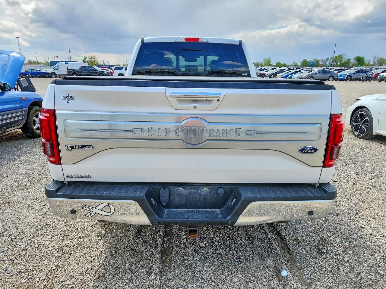 2017 Ford F150 Supercrew White vin: 1FTFW1EG9HFA48058