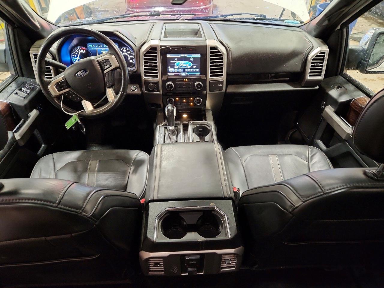 2015 Ford F150 Supercrew White vin: 1FTFW1EGXFFA32156