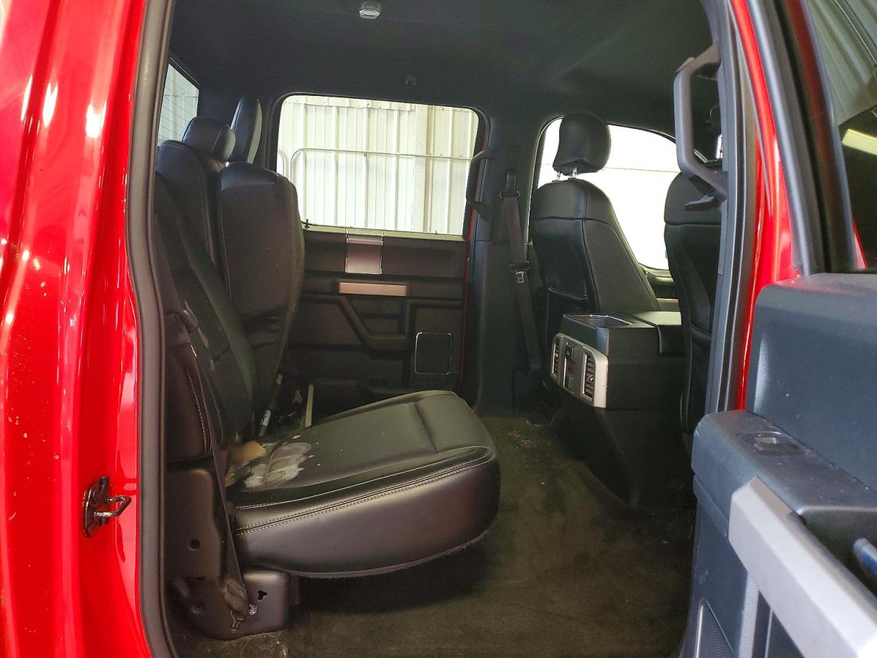 2015 Ford F150 Supercrew Red vin: 1FTFW1EGXFFA71975